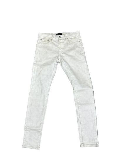 Purple Brand Cream Low Rise Skinny Jeans Preloved