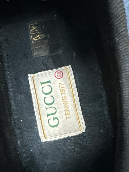 Gucci Tennis 1977 Off The Grid Low Blk/Grn/Rd Preloved