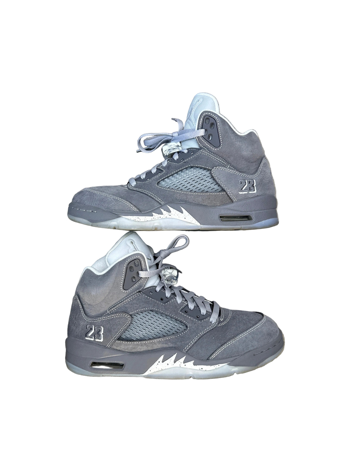 Jordan 5 Wolf Grey Preloved Size 9.5