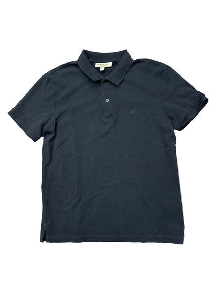 Burberry Polo Shirt Black Preloved