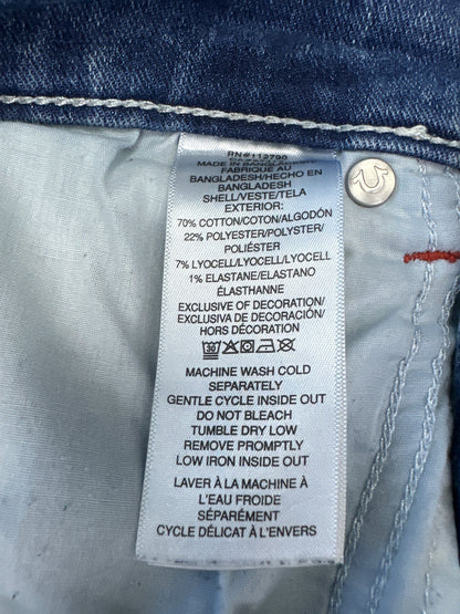 True Religion Ricky Jeans Light Blue Preloved
