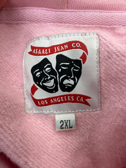 ASAALI LNCL Full Zip Hoodie Pink Preloved