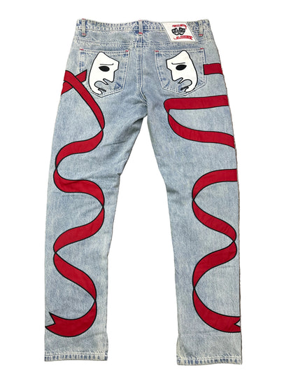 ASAALI Light Wash LNCL Jeans Preloved