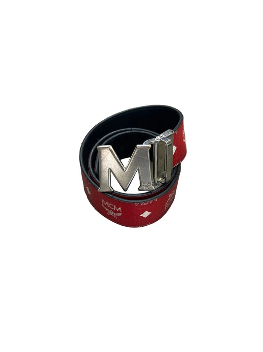 MCM Belt Red Preloved