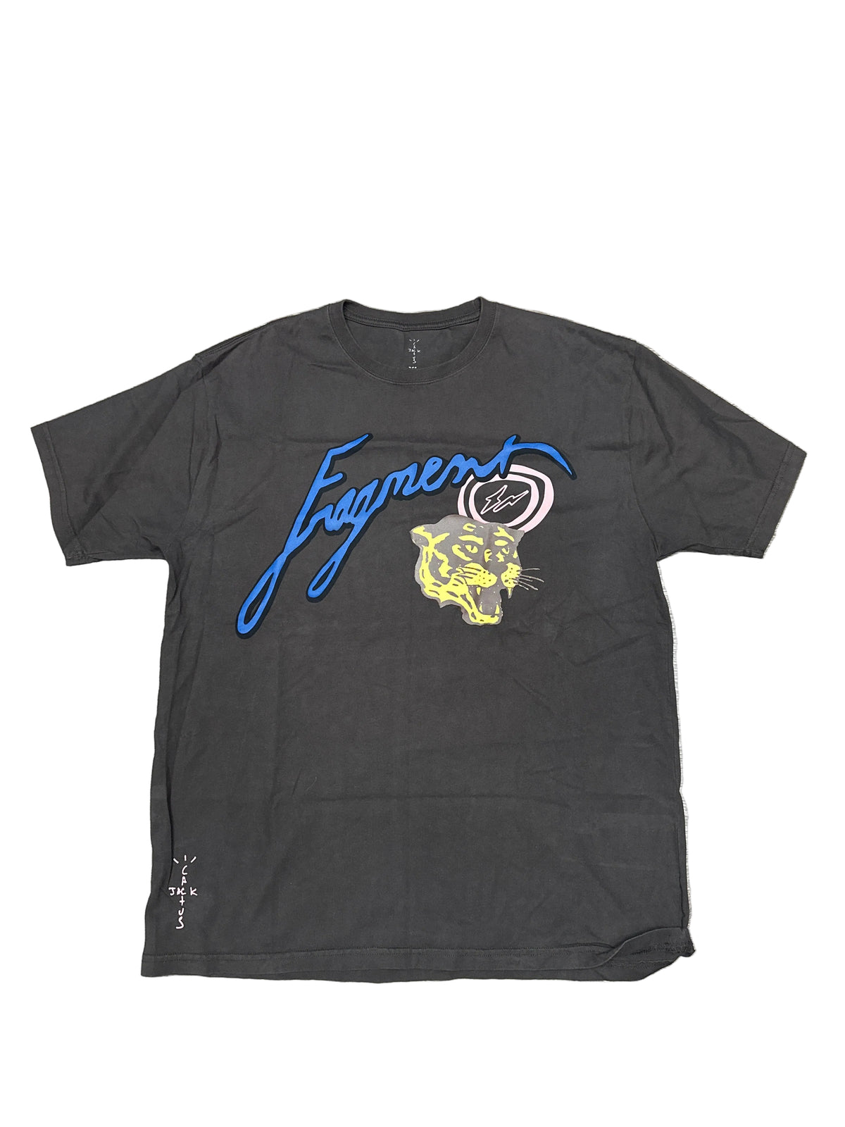 Cactus Jack Fragment Icons Tee Brown New