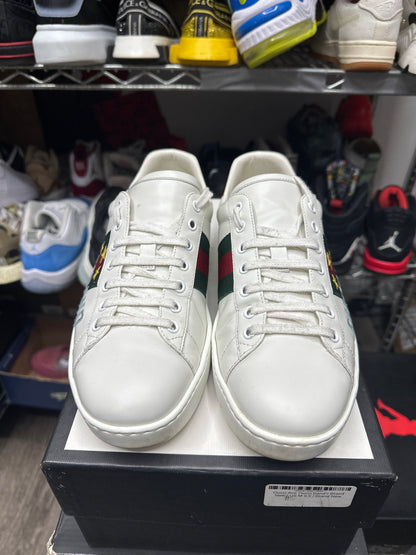 Gucci Band Low White/Green/Red Preloved Size 8.5