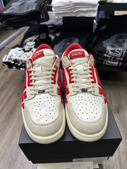 Amiri Skeleton Red/white Preloved
