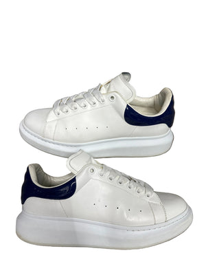 Alexander McQueen White/Blue Patent Preloved