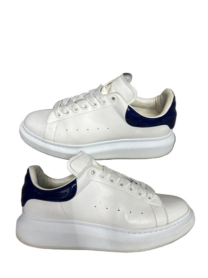 Alexander McQueen White/Blue Patent Preloved