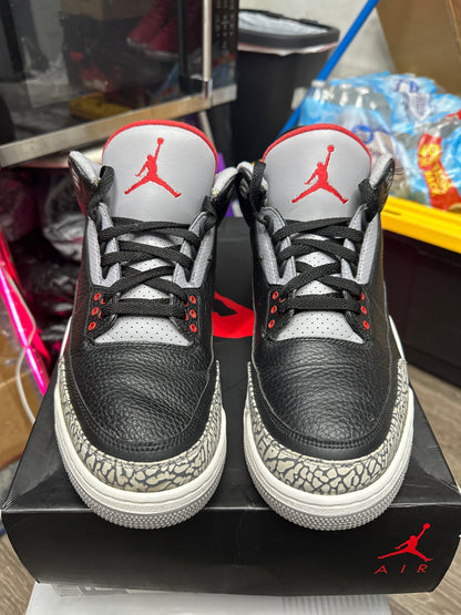 Jordan 3 Black Cement Preloved
