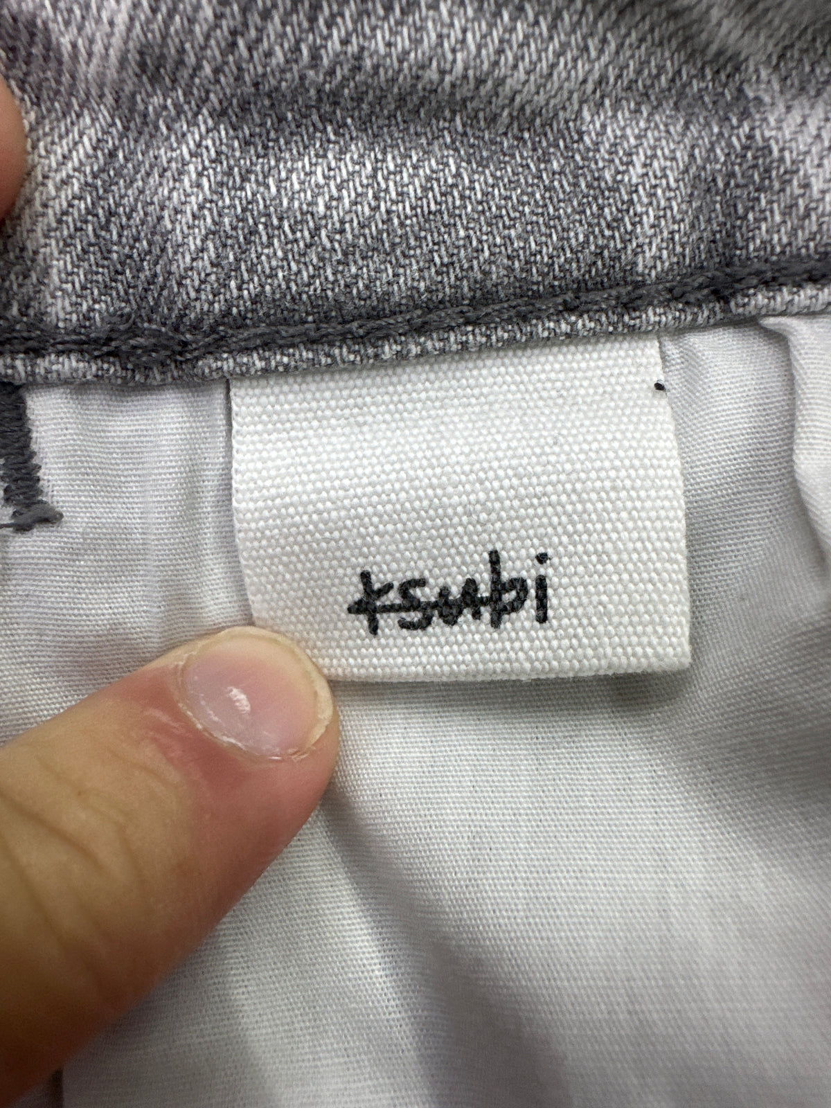 Ksubi Jeans Washed Grey Preloved