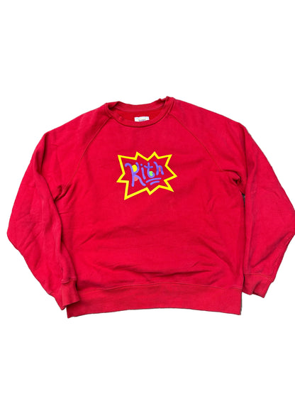 Kith x Rugrats Crewneck Red Preloved