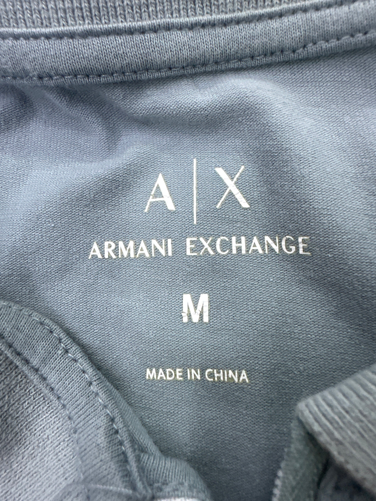 Armani Exchange Zip Up Polo