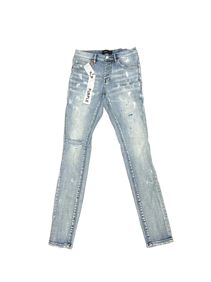Purple Brand Paint Jeans Light Indigo Wash Preloved