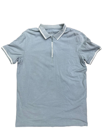 Armani Exchange Zip Up Polo