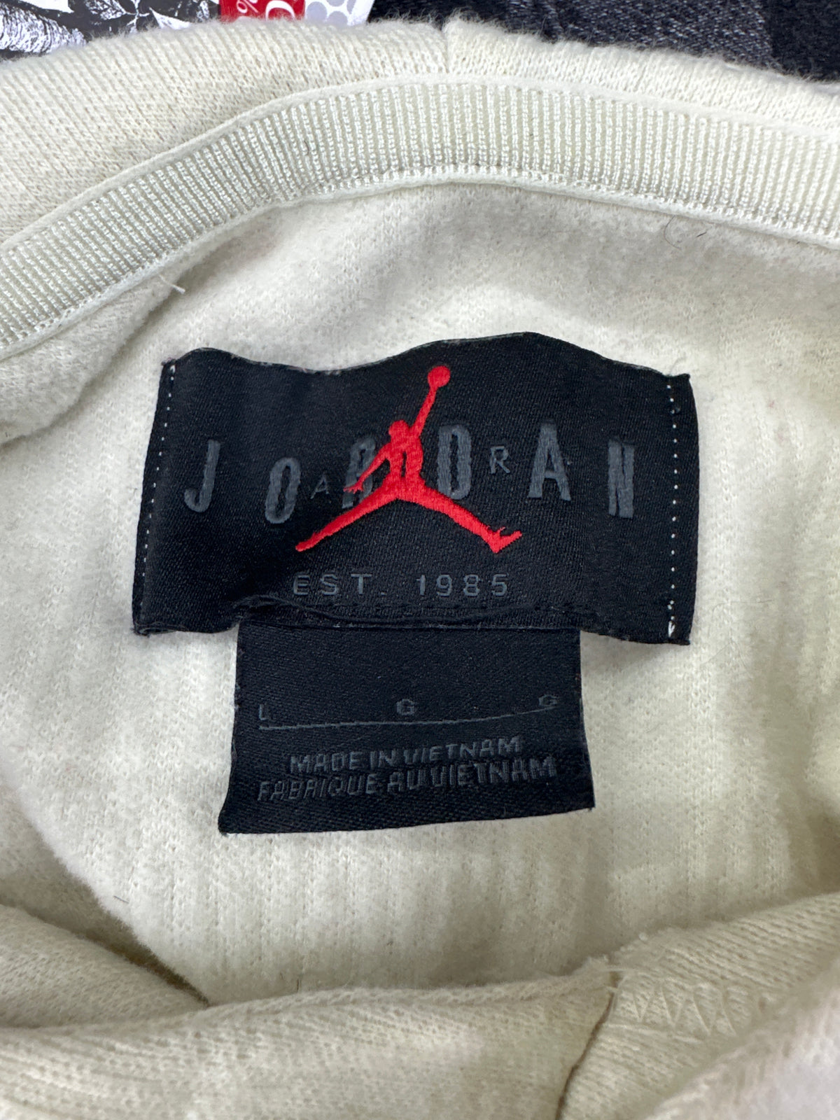 A Ma Maniere x Jordan Jacquard Hoodie Cream Preloved