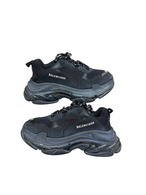 Balenciaga Triple S Black Preloved
