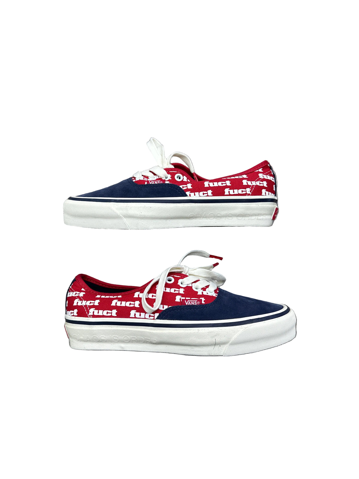 FUCT x Slam Jam x Vans Reissue 44 LX 'Red Marshmallow’ New