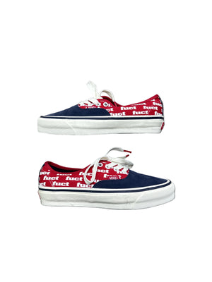 FUCT x Slam Jam x Vans Reissue 44 LX 'Red Marshmallow’ New
