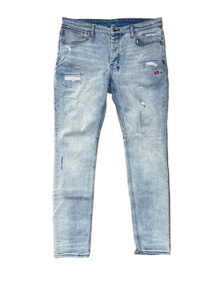 Ksubi Jeans Light Wash Black Stone Preloved