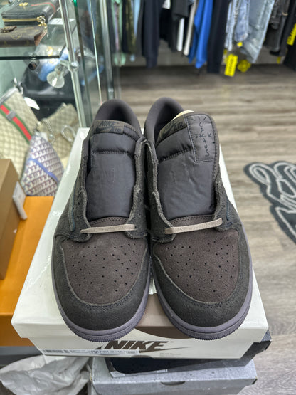 Jordan 1 Low Travis Scott Velvet Brown New Size 12.5