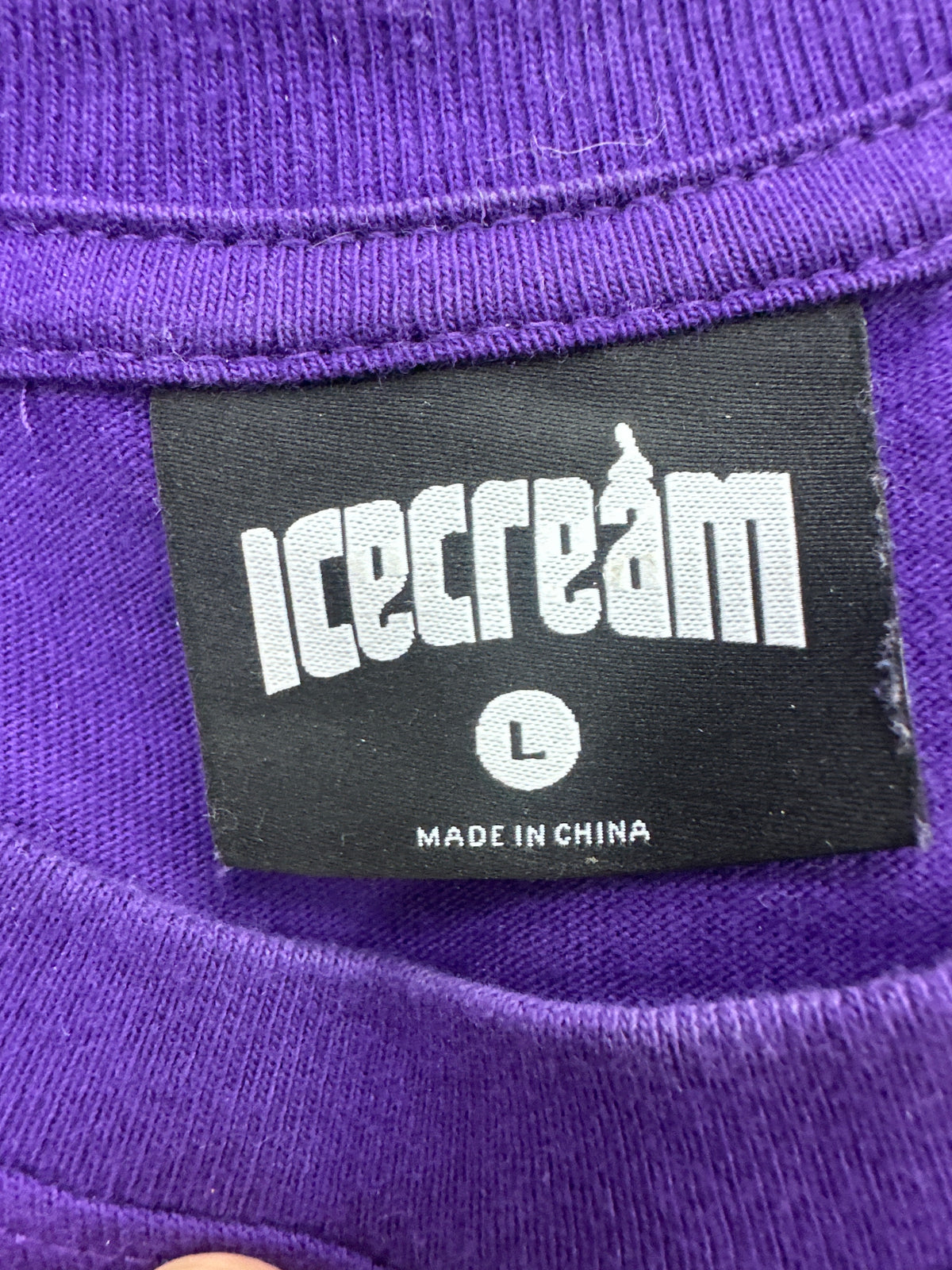 ICECREAM Tee Purple New