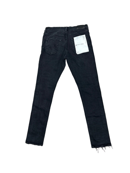Purple Jeans Black Preloved