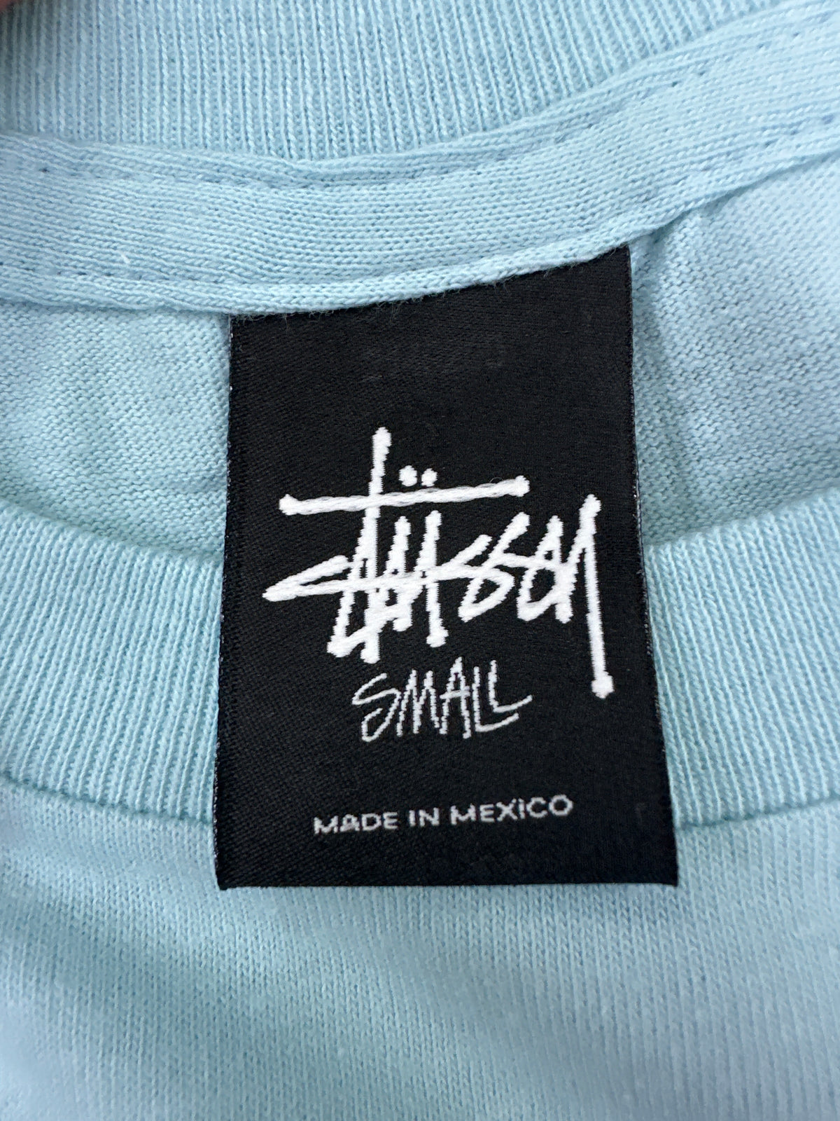 Stussy Tee Light Blue/Multi New