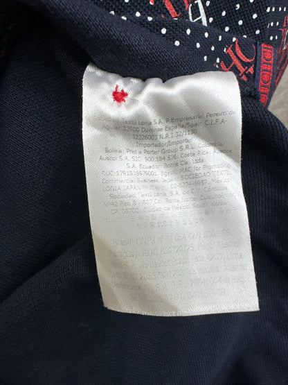 Carolina Herrera Polo Shirt B/R/W Preloved