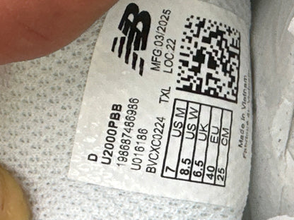 New Balance Abzorb 2000 Baby Blue New Size 7