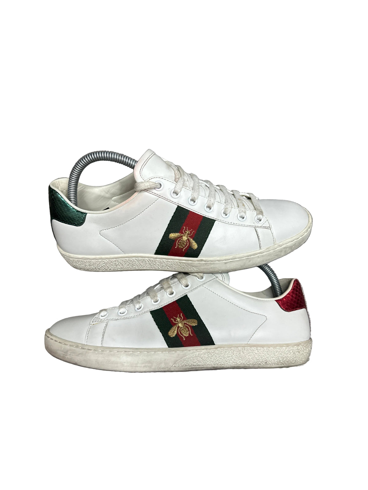 Gucci Ace Bees White/Green/Red Preloved