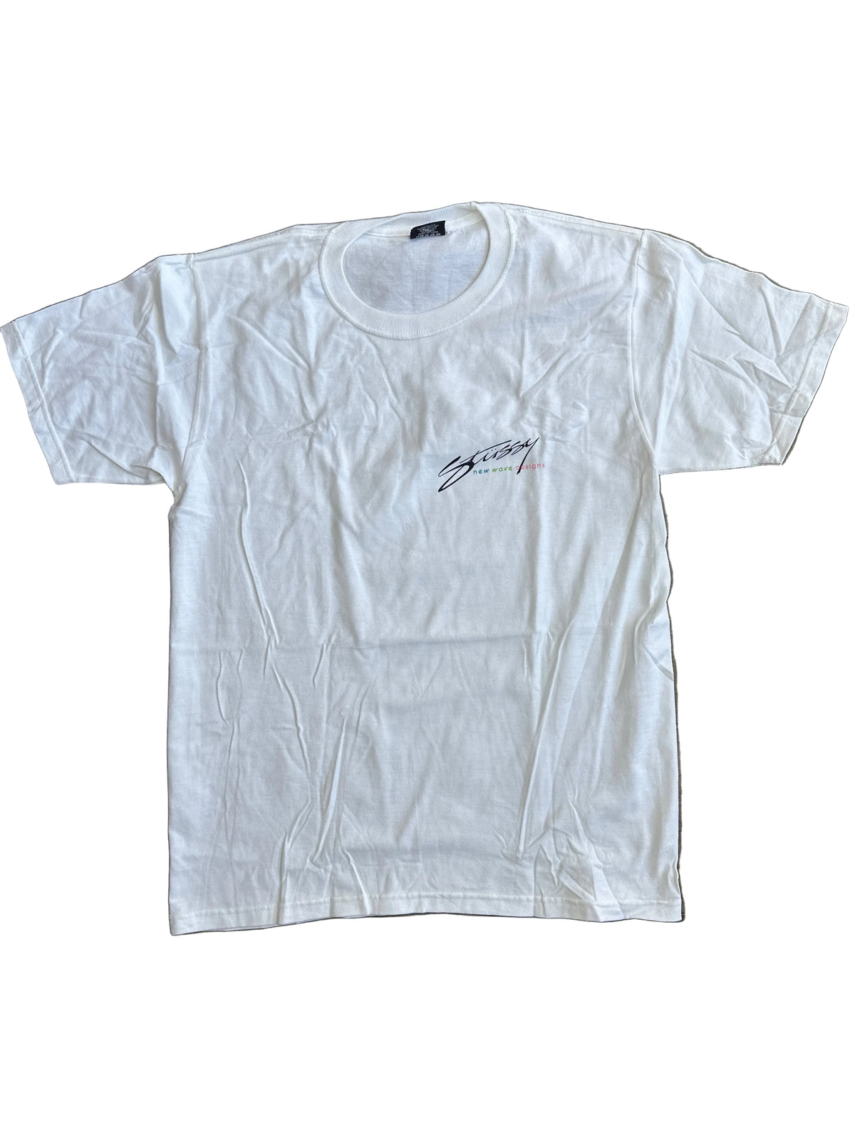 Stussy New Wave Designs Tee White New
