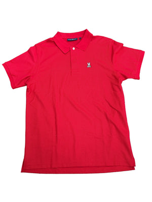 Psycho Bunny Red Polo New