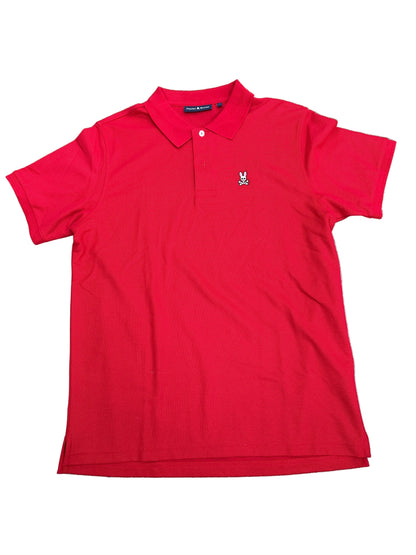 Psycho Bunny Red Polo New