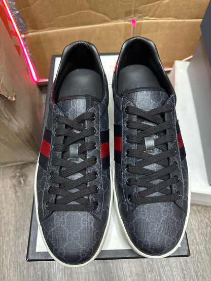 Gucci Ace GG Supreme Black/Red Preloved
