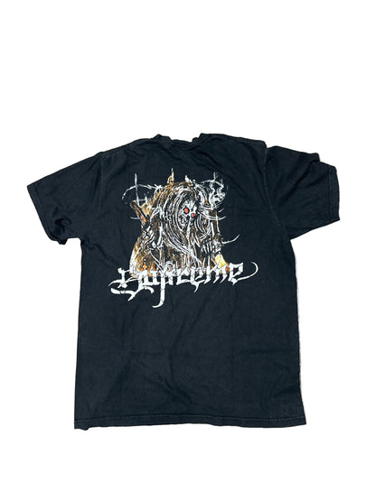 Supreme Satan Black T-Shirt Preloved