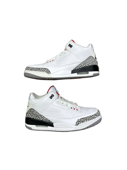 Jordan 3 White Cement Preloved Size 12
