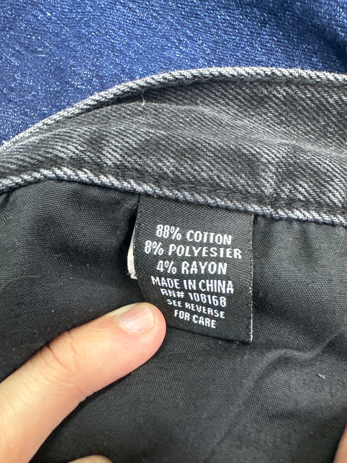 RSQ Baggy Jeans Black Preloved