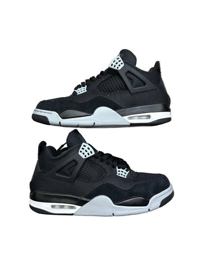 Jordan 4 Black Canvas Preloved