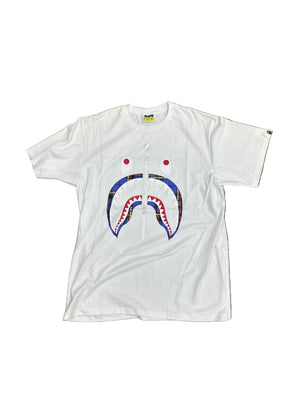 Bape ABC Camo Shark T-Shirt Preloved