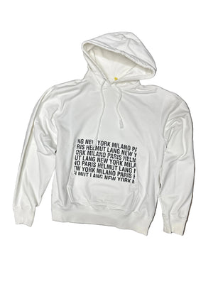 Helmut Lang Hoodie White Preloved