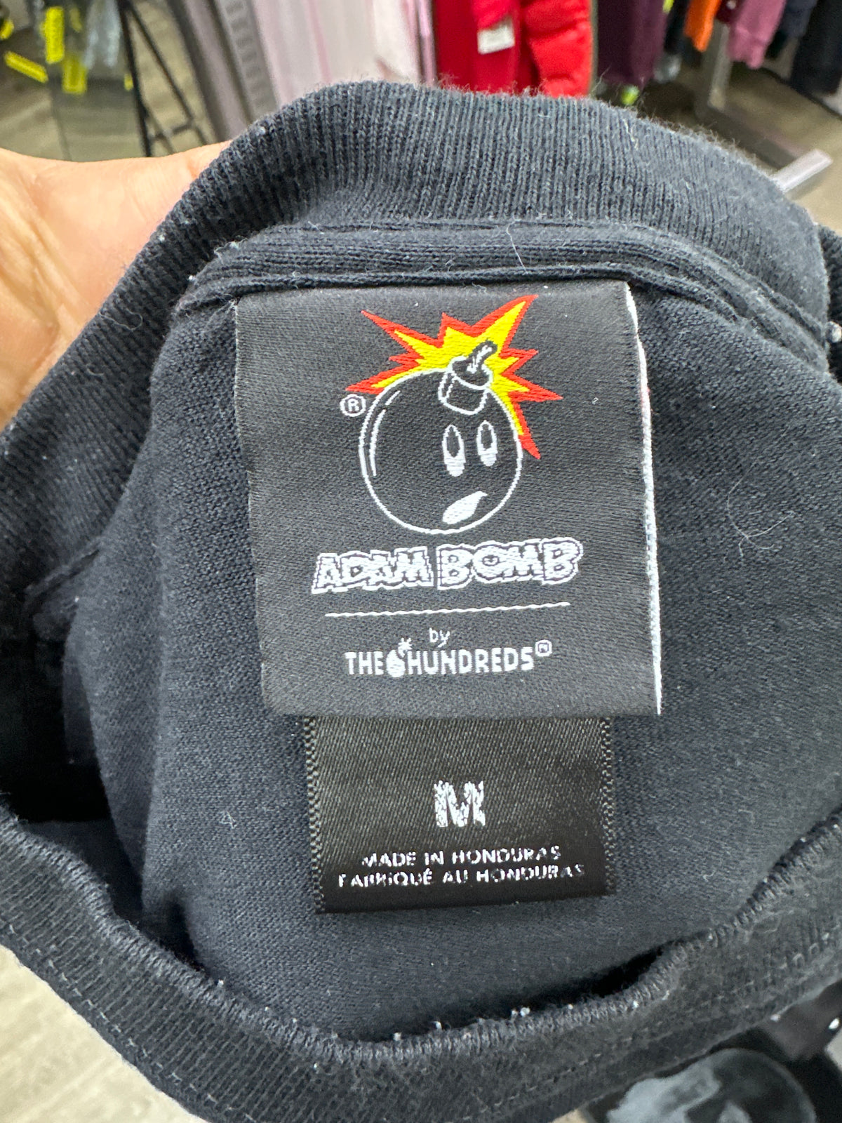 The Hundreds Adam Bomb Black T-Shirt Preloved