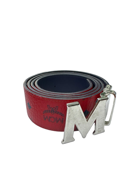MCM Belt Red Preloved