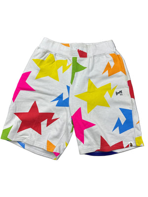 BAPE STA Shorts Light Grey Preloved