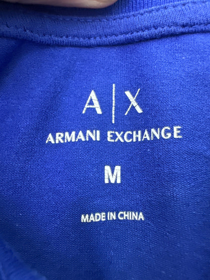 Armani Exchange Zip Up Polo Shirt Preloved