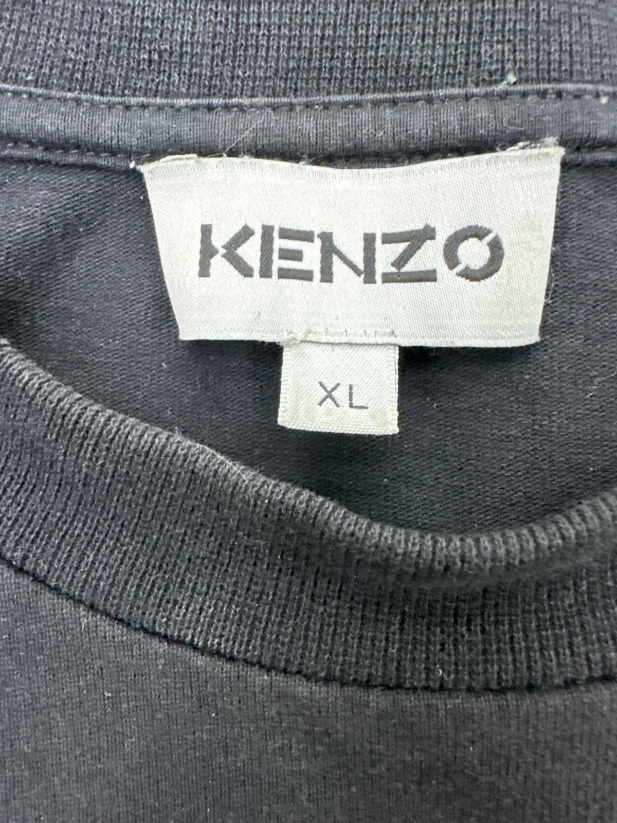 Kenzo Tiger Tee Black/Blue/Red Preloved