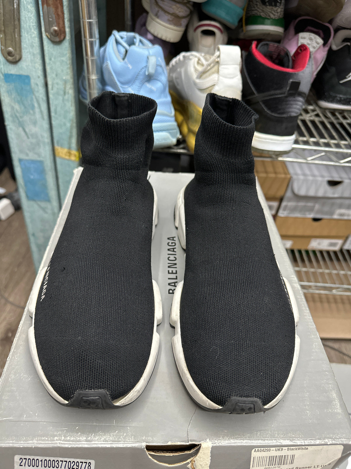 Balenciaga Speed Black/White Preloved