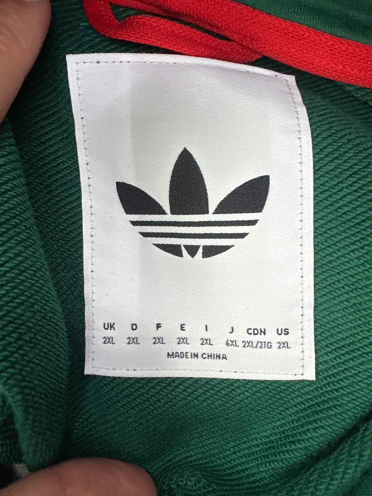 Adidas Mexico Full Zip Hoodie Preloved
