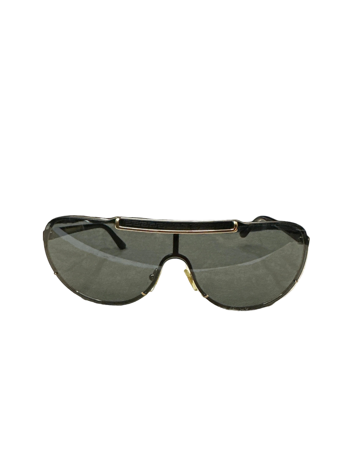 Versace Shield Glasses Blk/Gold Preloved
