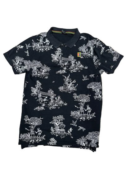 Nike X Andre Agassi Challenge Court Skeleton Polo Preloved